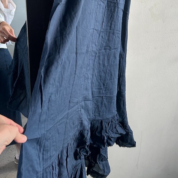 100% cotton Maxi- luxury Chemise by SKIN - Picture 2 of 6